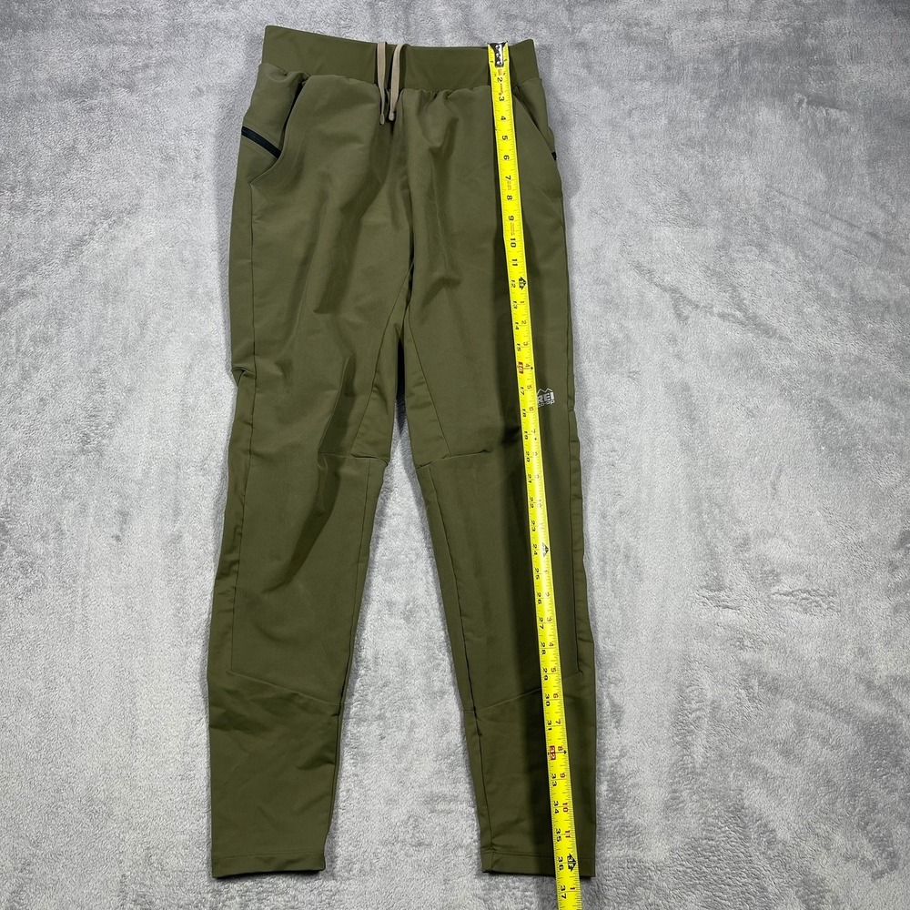 REI Co-op Swiftland Running Pants Mens Small Green Tapered Joggers - Picture 2 of 8